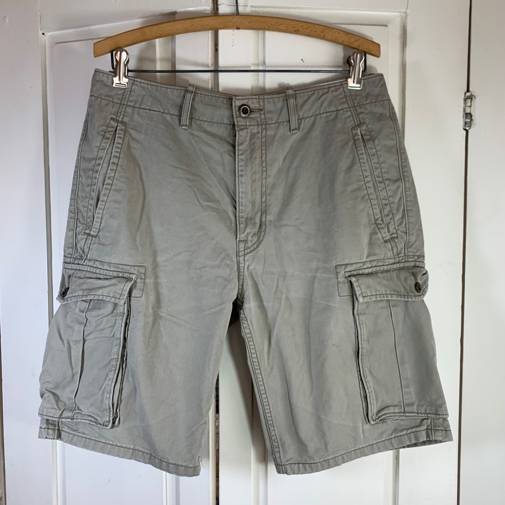 Levis Mens Cargo Shorts Cotton Utility Workwear‎ 31x10 Skater Streetwear Grunge